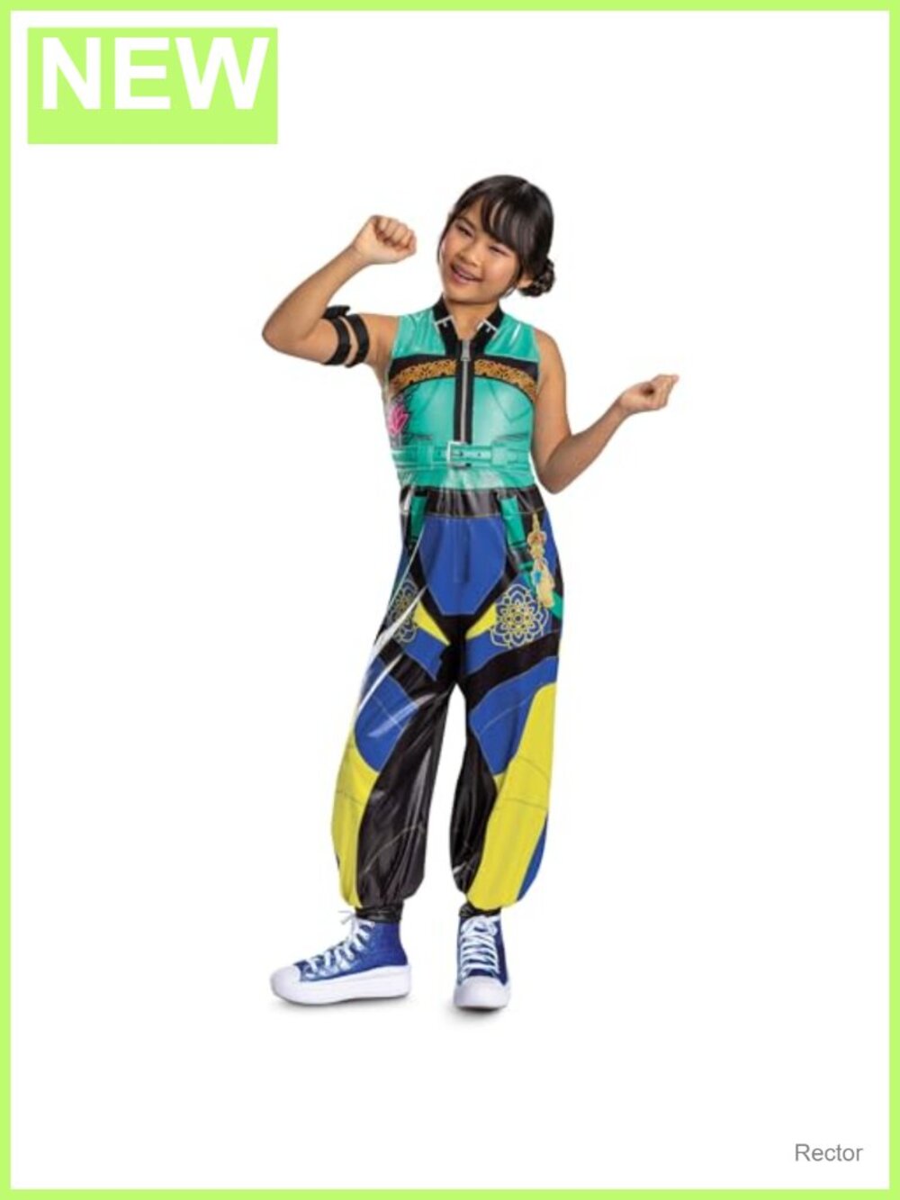 K-Pop Demon Hunters Zoey Costume Kids Jumpsuit Arm Accessory